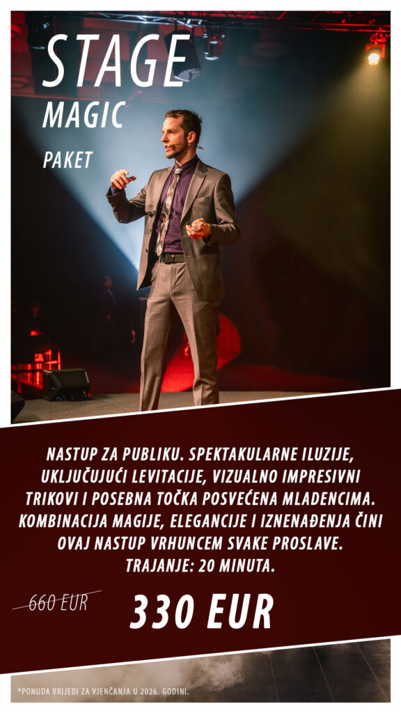 Stage Magic - mađioničar za vjenčanje