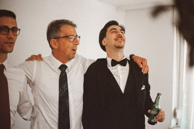 Analogna fotografija na vjenčanju